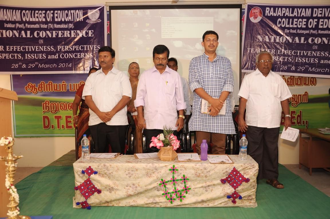 Rajapalayam Deivanaiammal College of Education Namakkal Festivals photo 3