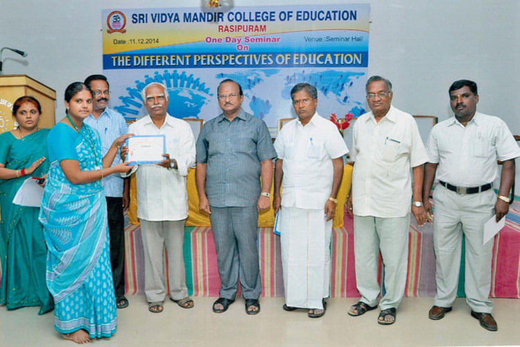 Sri Vidya Mandir College of Education Namakkal Events photo 14