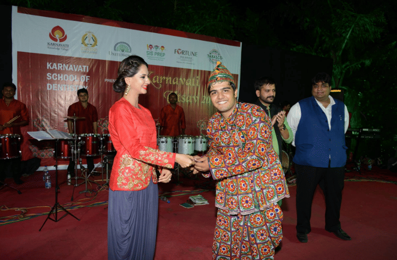 Karnavati School of Dentistry, Karnavati University Gandhinagar Campus Festival photo 1