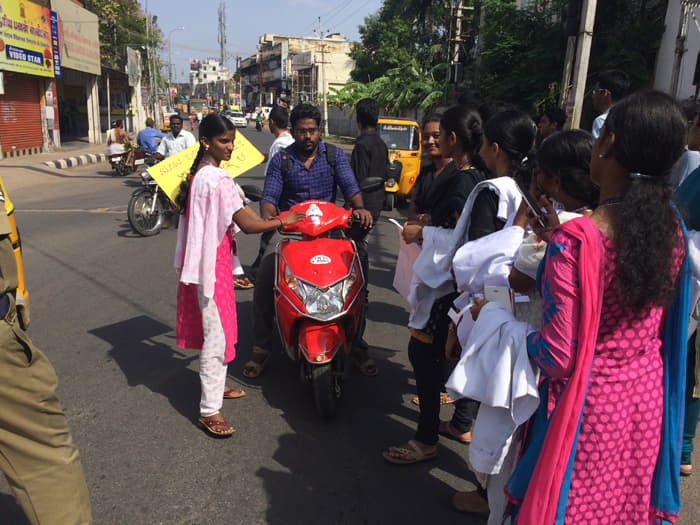 Chennai Medical College Hospital and Research Centre Tiruchirappalli Road Safety  Awareness Programme photo 1