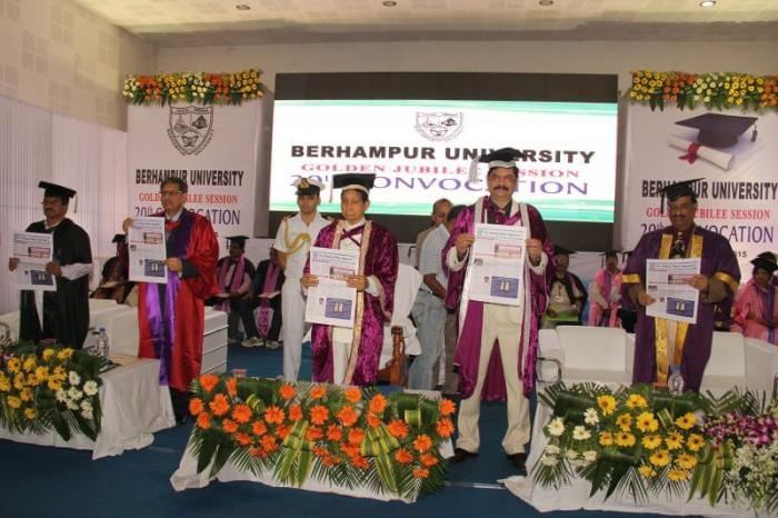 Berhampur University, HariHar Mardaraj Distance Education Centre Convocation photo 2