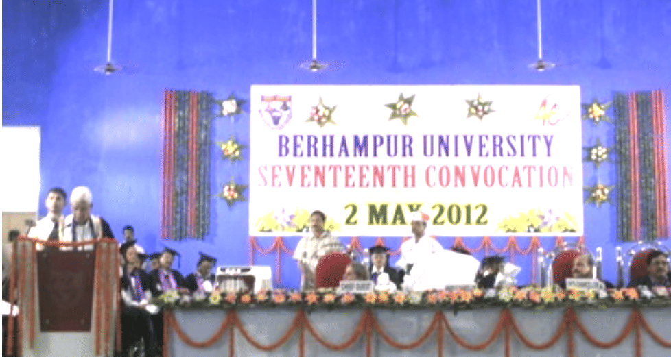 Berhampur University, HariHar Mardaraj Distance Education Centre Convocation photo 5
