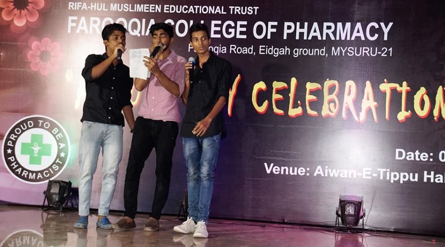 Farooqia College of Pharmacy Mysore Festival photo 5