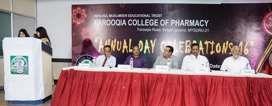 Farooqia College of Pharmacy Mysore Festival photo 7