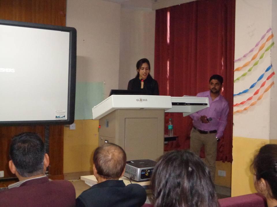 Himachal Pradesh University Business School Shimla Induction Session photo 2