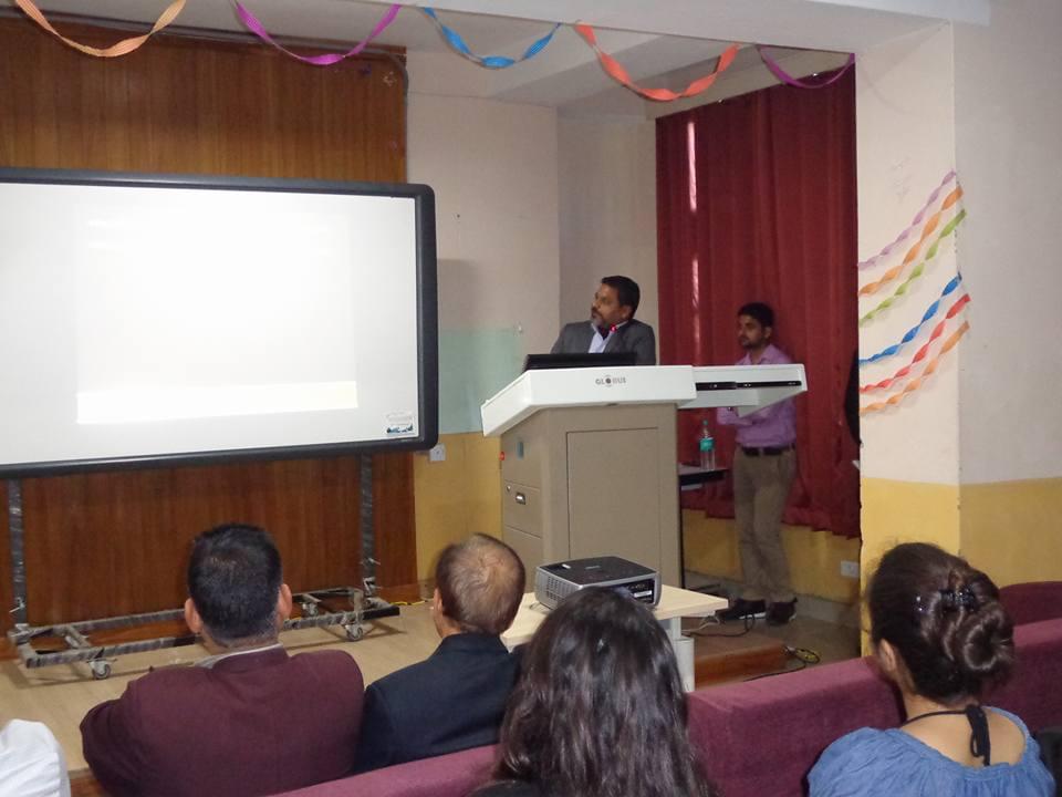 Himachal Pradesh University Business School Shimla Induction Session photo 3