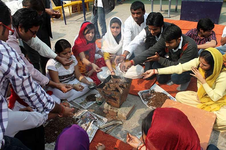 Jagran Institute of Management and Mass Communication Noida Saraswati Puja photo 2