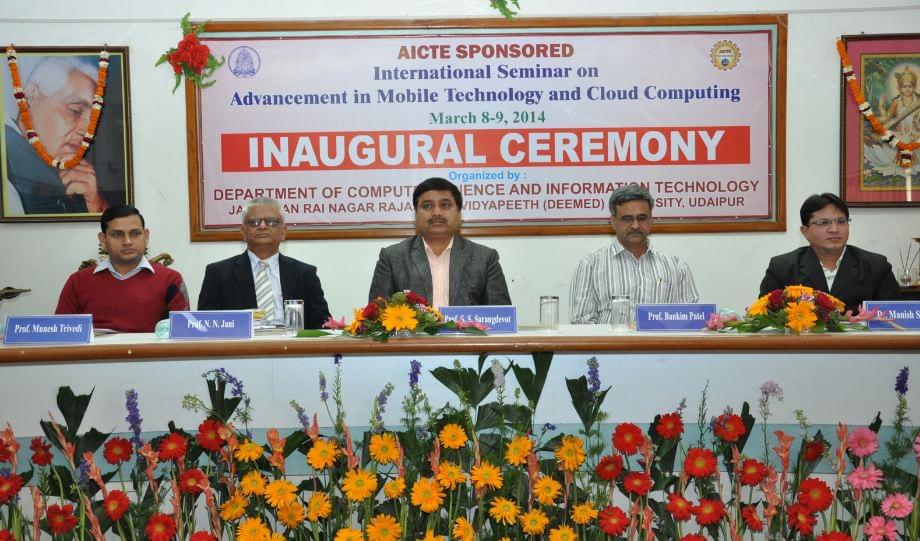 Janardan Rai Nagar Rajasthan Vidyapeeth, Department of Computer Science and Information Technology Udaipur Events photo 5
