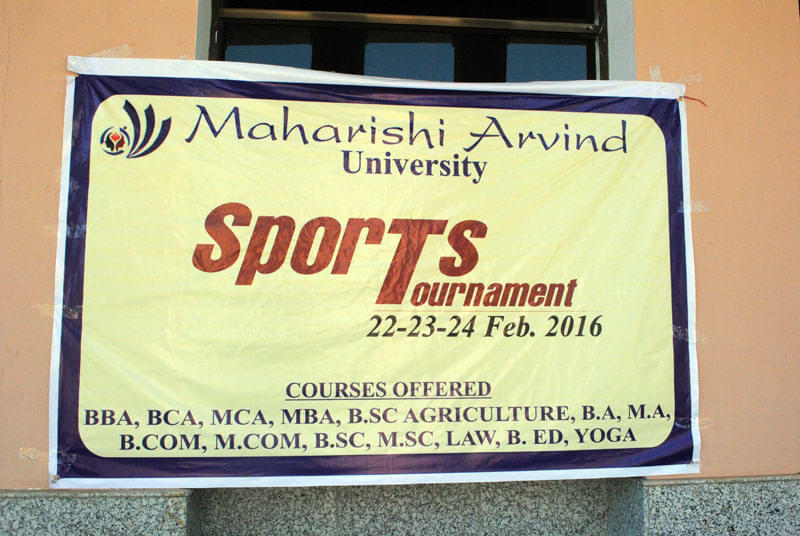 Maharishi Arvind University Jaipur Sports tournament at University photo 4