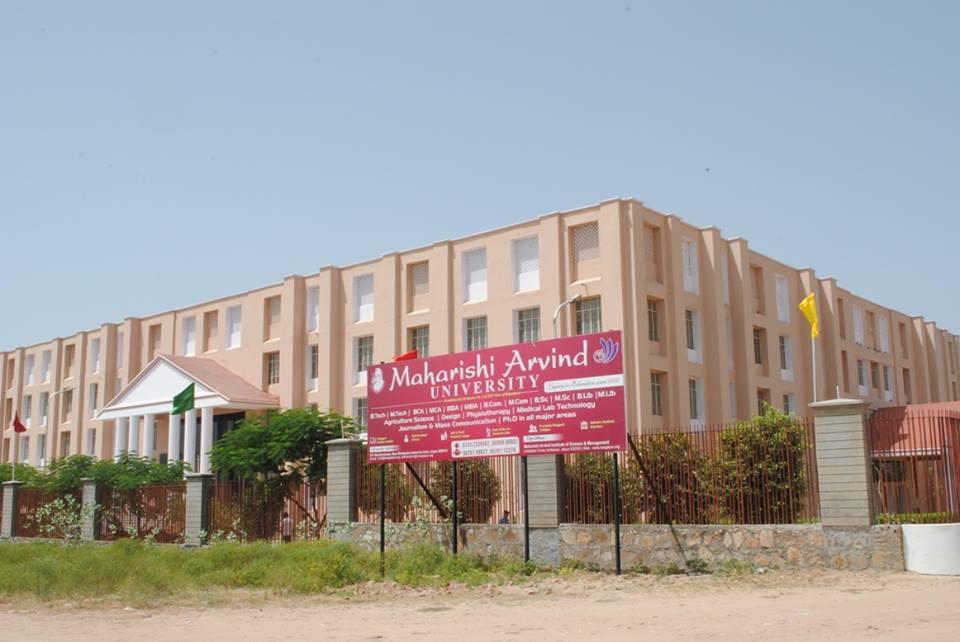 Maharishi Arvind University Jaipur Academic Building photo 1