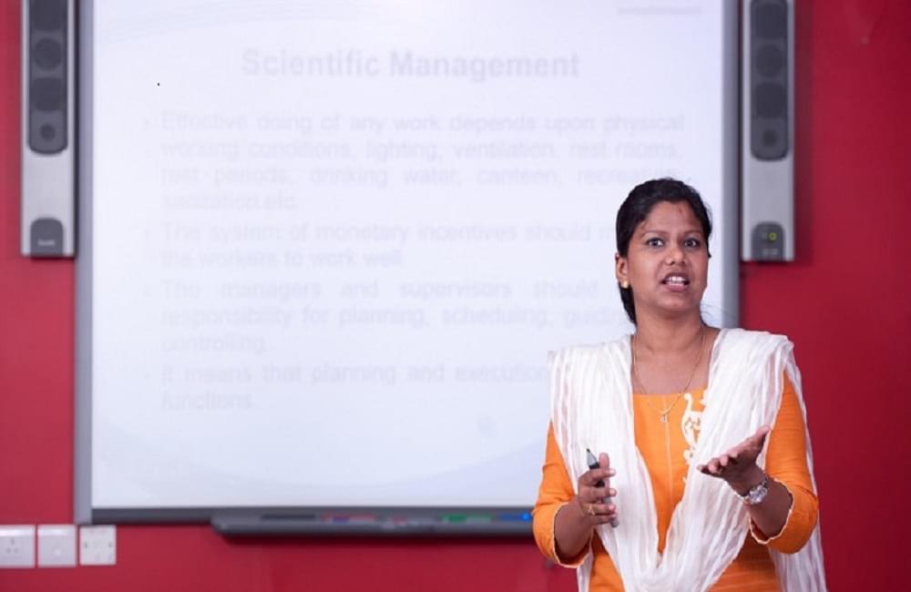 Ethames Business School Hyderabad Classroom Study photo 1