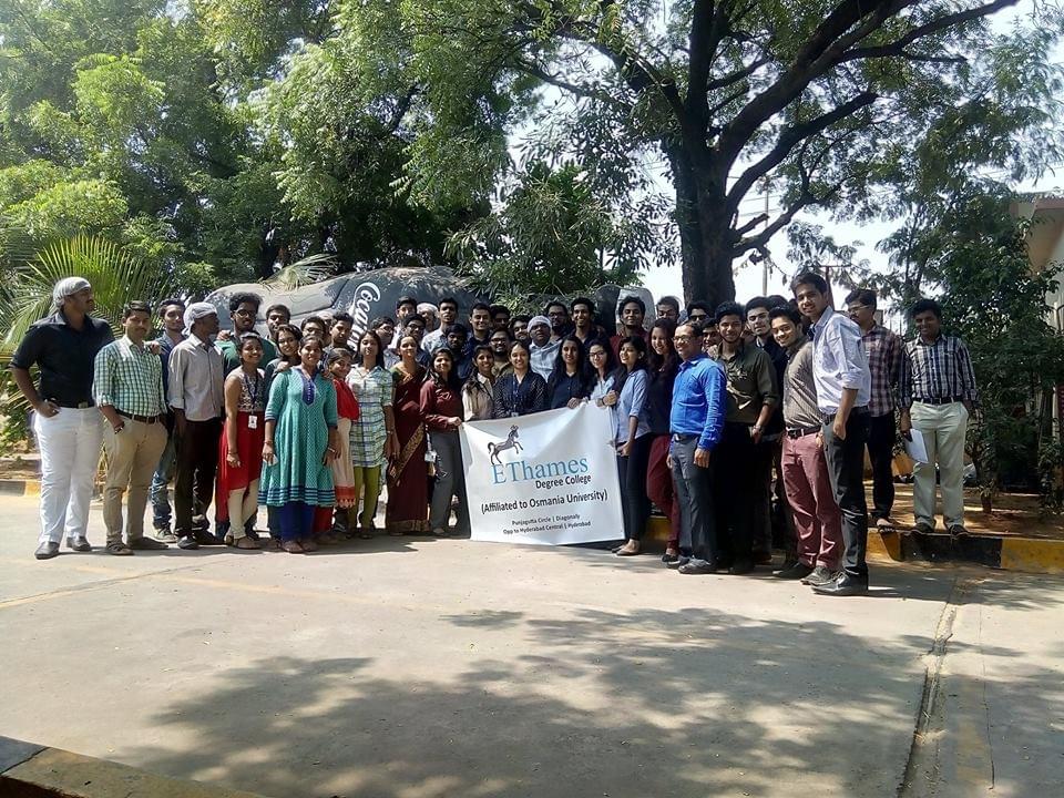 Ethames Business School Hyderabad Educational Tour photo 1