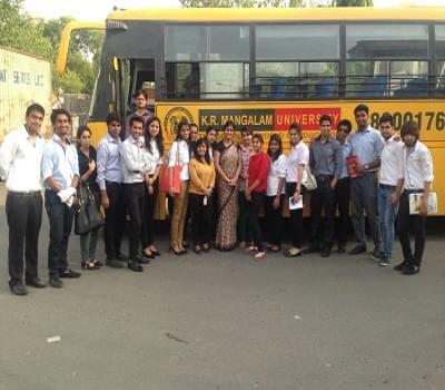KR Mangalam University, School of Medical and Allied Sciences Industrial Tour photo 2