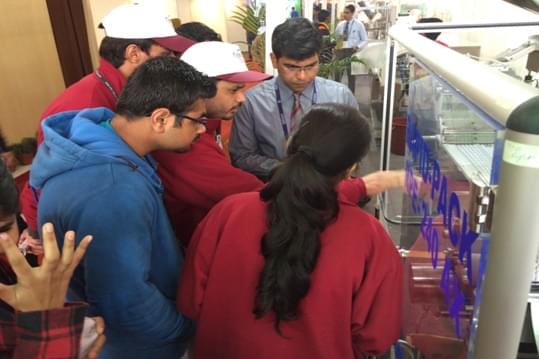 KR Mangalam University, School of Medical and Allied Sciences Industrial Tour photo 5