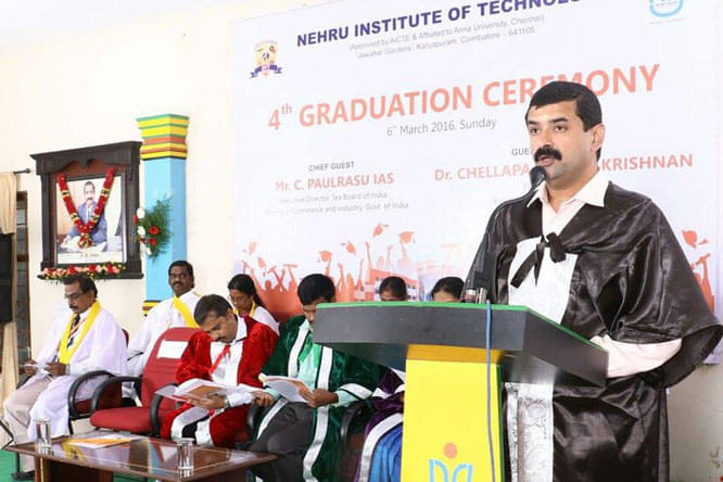 Nehru Institute of Technology Coimbatore Graduation Day photo 1