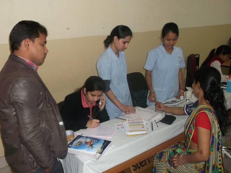 Biyani School of Nursing & Paramedical Science Jaipur Health Check Up Camp photo 1