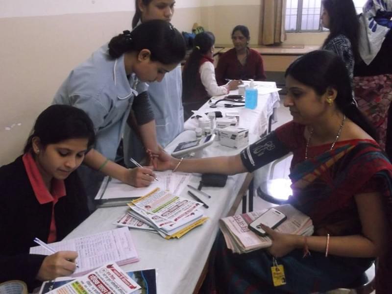 Biyani School of Nursing & Paramedical Science Jaipur Health Check Up Camp photo 2