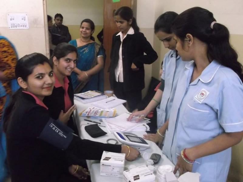 Biyani School of Nursing & Paramedical Science Jaipur Health Check Up Camp photo 5