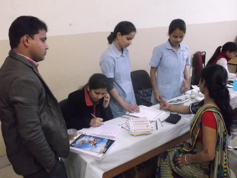 Biyani School of Nursing & Paramedical Science Jaipur Health Check Up Camp photo 7