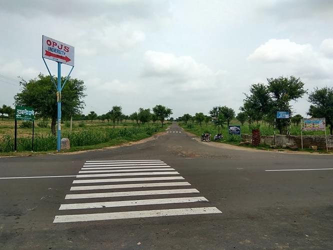 OPJS University Churu Academic Building photo 4