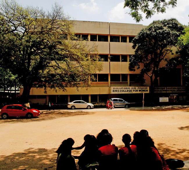 BMS College for Women Bangalore Academic Building with Hostel photo 1