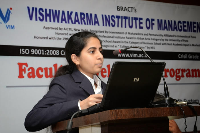 Vishwakarma Institute of Managment Pune Events at College photo 1