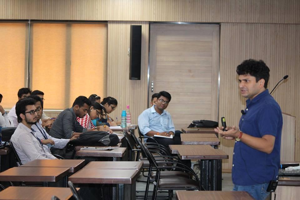 IQ City United World School of Business Kolkata Workshop photo 3