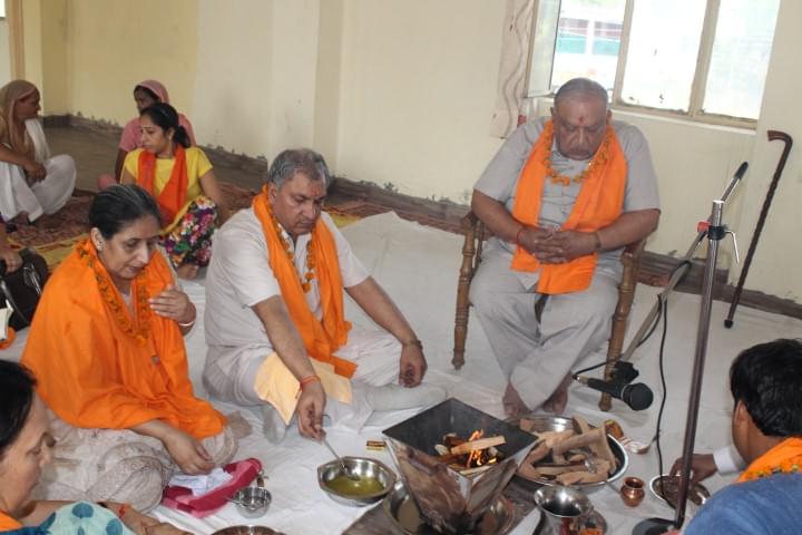 KRM DAV College Nakodar Event-Hawan photo 2