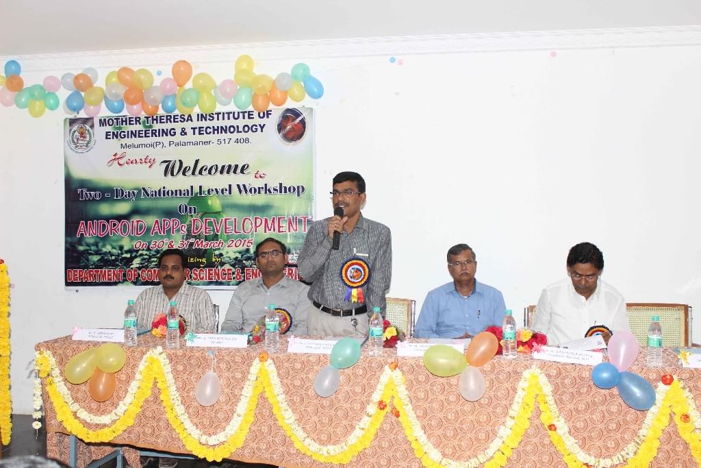 Mother Theresa Institute of Engineering and Technology Palamaner Extra Curriculars photo 3