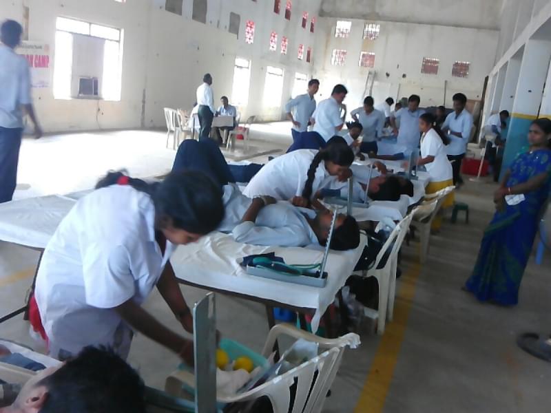 Viswanadha Institute of Pharmaceutical Sciences Visakhapatnam Blood Donation Camp photo 2