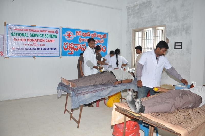 Viswanadha Institute of Pharmaceutical Sciences Visakhapatnam Blood Donation Camp photo 5