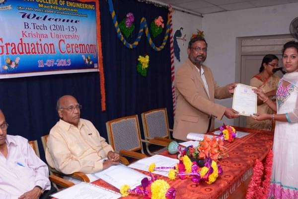 Daita Madhusudana Sastry Sri Venkateswara Hindu College of Engineering Krishna Extra Curriculars photo 4