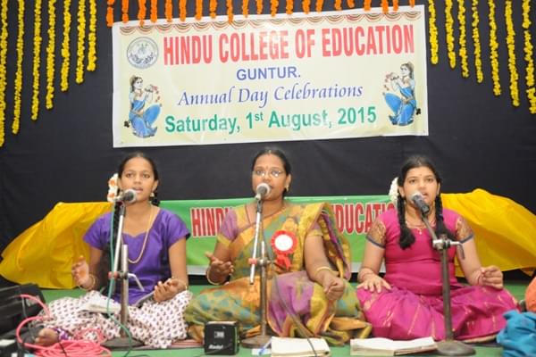 Hindu College of Education Guntur Extra Curriculars photo 3