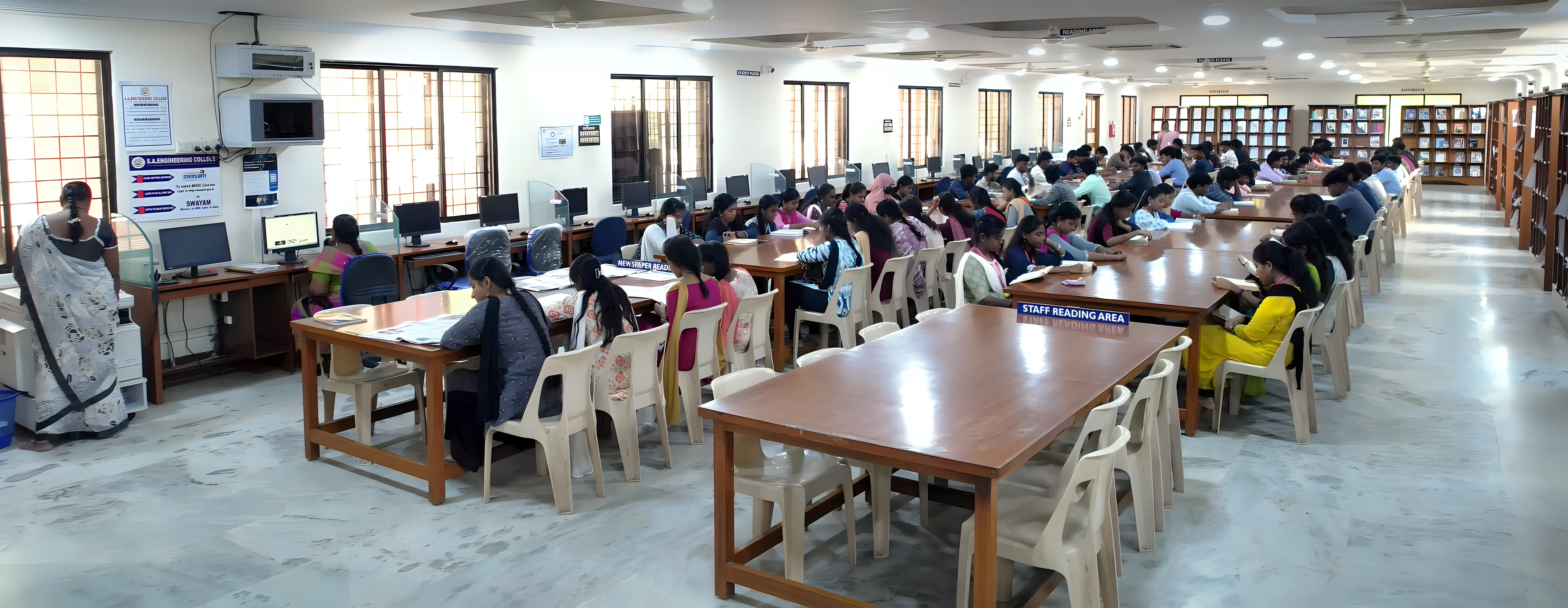 S.A. Engineering College Chennai Library photo 2