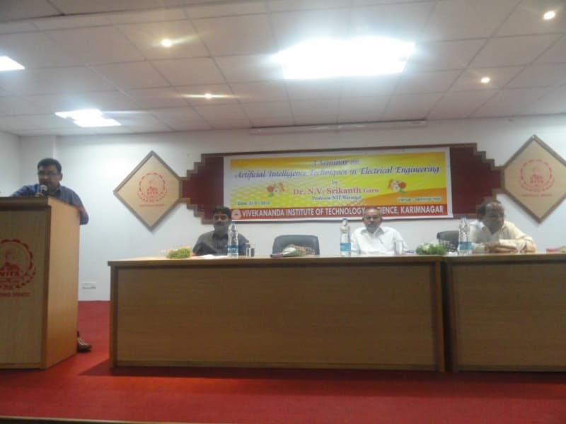 Vivekananda Institute of Technology & Science Karimnagar Workshop photo 7