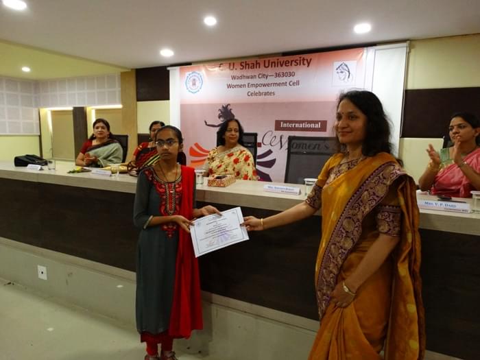 C. U. Shah University Wadhwan Extra Curriculars photo 4