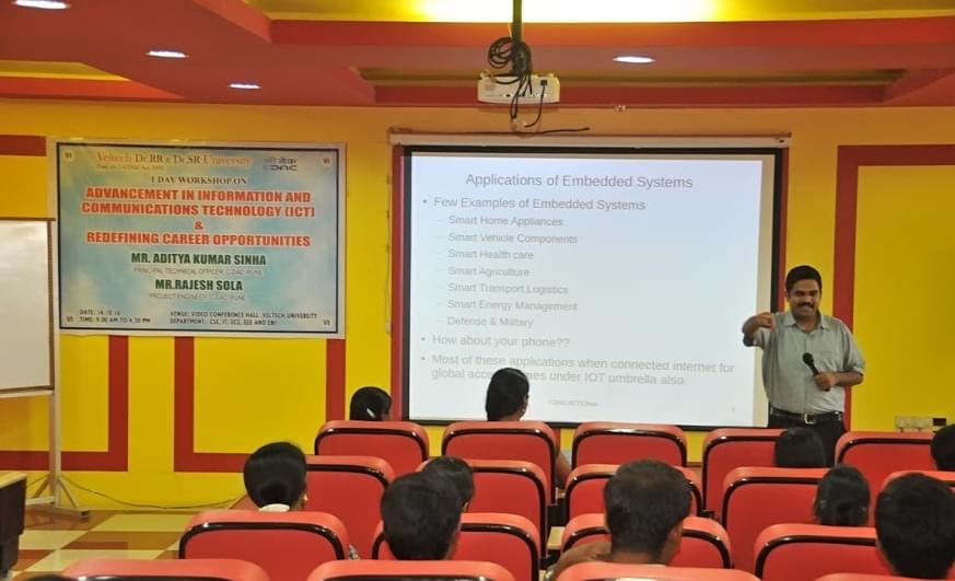 VelTech University Campus workshop photo 4