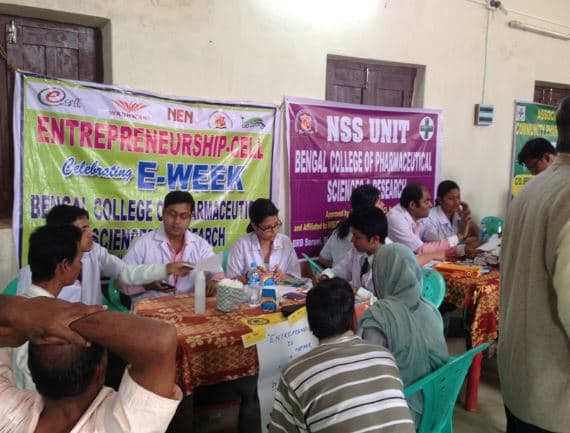 Bengal College of Pharmaceutical Science and Research Durgapur Health Camp photo 2