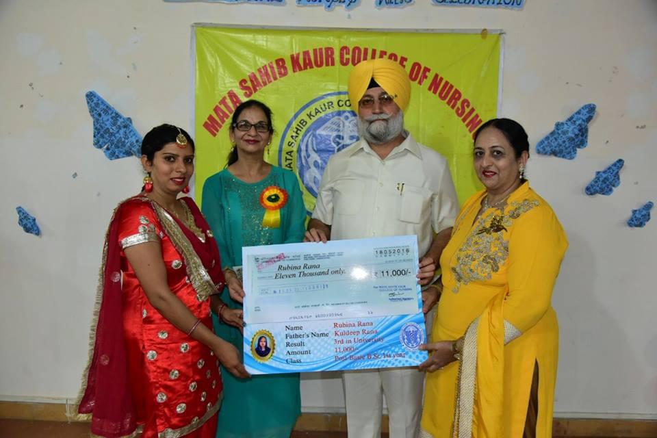 Mata Sahib Kaur College of Nursing Nurses Day Celebration photo 5