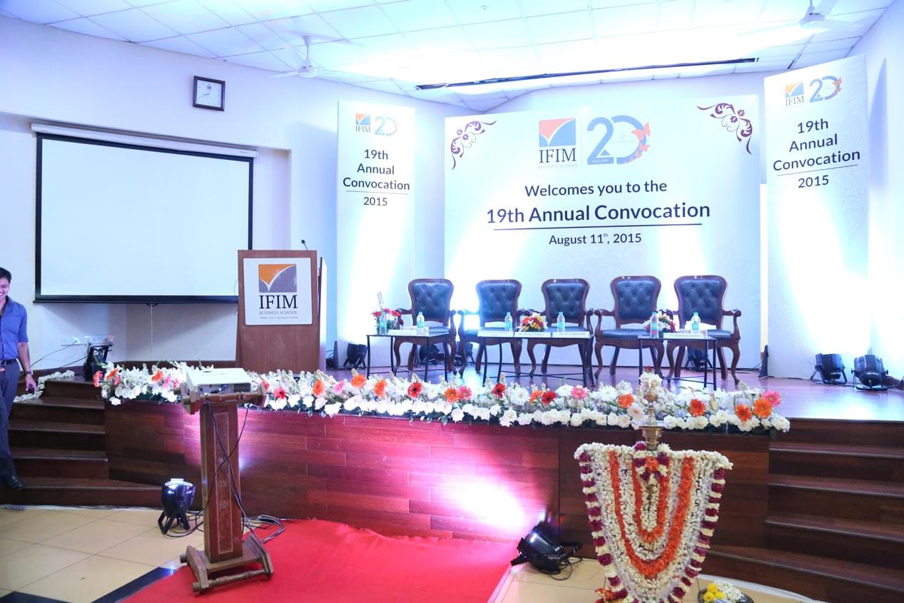 IFIM Institutions Bangalore Convocation photo 4