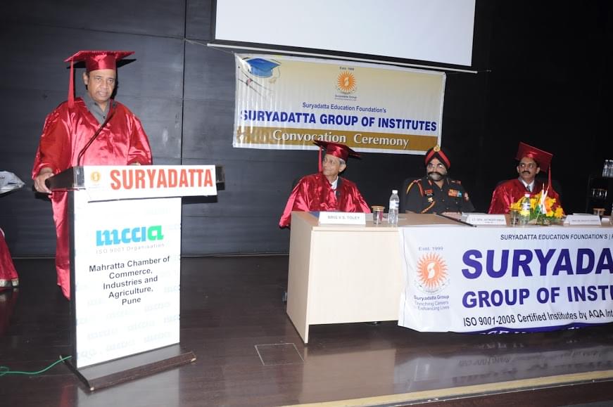 Suryadatta Group of Institutes Bavdhan Pune Convocation photo 5