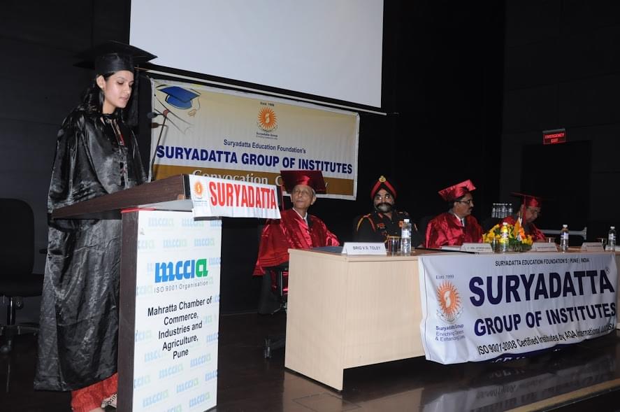 Suryadatta College of Management, Information Research and Technology Pune Convocation photo 1