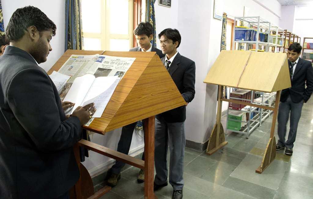 Dr. K.N. Modi University Newai Library photo 2