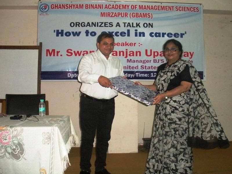 Ghanshyam Binani Academy of Management Sciences Mirzapur Events photo 5