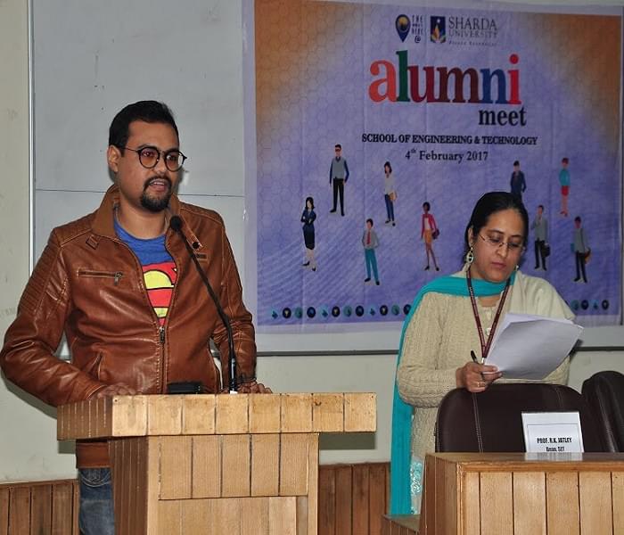 Sharda University, School of Engineering and Technology Greater Noida Alumni Meet photo 4