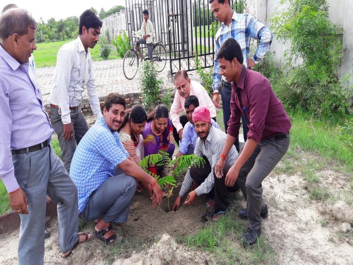 Srajan Institute of Management and Technology Bareilly Plantation Ceremony photo 4