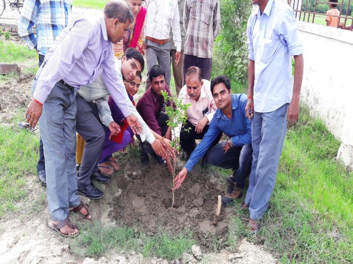 Srajan Institute of Management and Technology Bareilly Plantation Ceremony photo 5