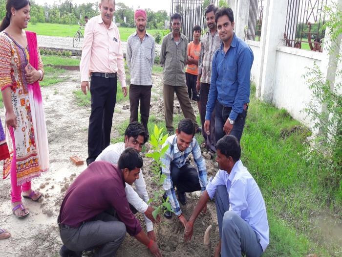 Srajan Institute of Management and Technology Bareilly Plantation Ceremony photo 6