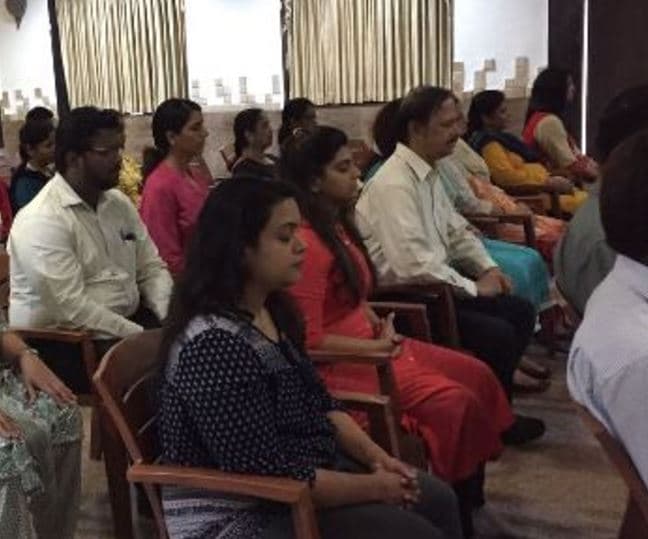 Chetana's R.K. Institute of Management and Research Mumbai Yoga Day photo 3
