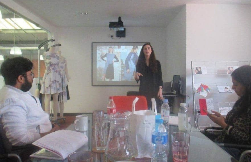 International College of Fashion New Delhi Trip to London photo 4